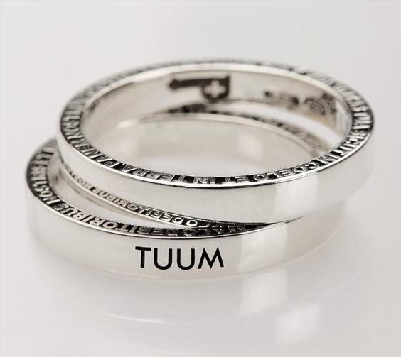 Anello Tuum in Argento TU2ALP90A00-12 - TU2ALP90A00-12